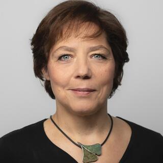 Marlene Thomas, Leitung Ambulanter Kinderhospizdienst Berliner Herz Porträt von Marlene Thomas, Leitung Ambulanter Kinderhospizdienst Berliner Herz.