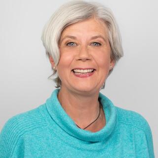 Pia Heinreich, Leitung Kinderhospiz Berliner Herz Porträt von Pia Heinreich, Leitung Kinderhospiz Berliner Herz.