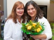 Schauspielerin und Botschafterin Eva Mattes mit der Gründerin des Berliner Herz Christiane Edler